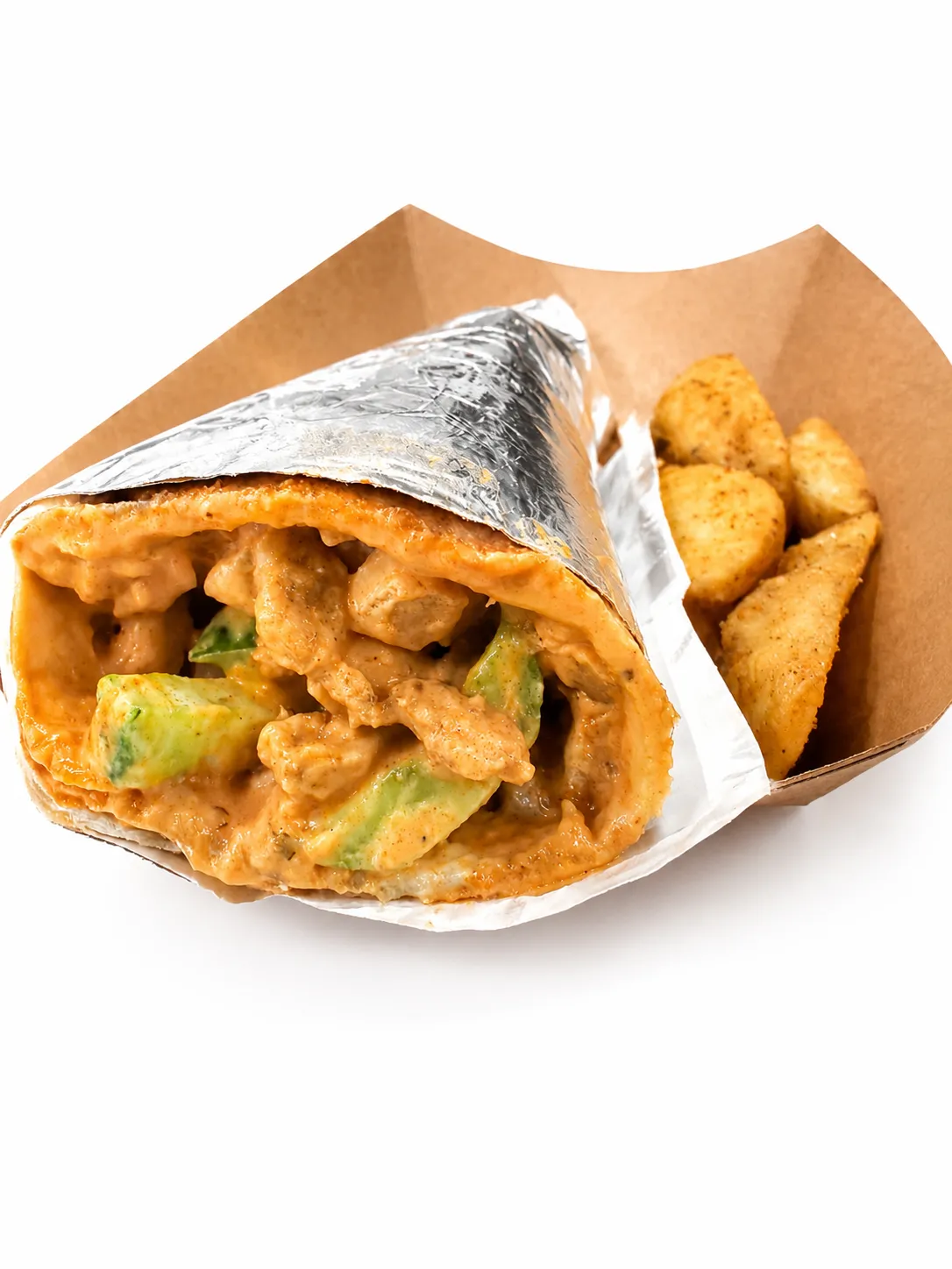 Butter Chicken Paratha Roll