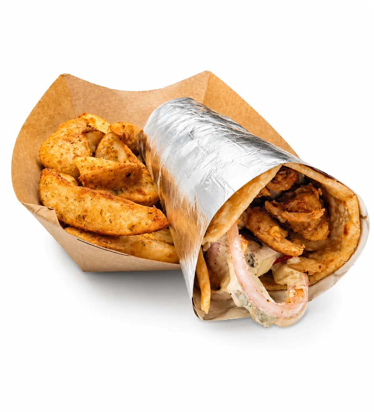 Chicken Tikka Paratha Roll